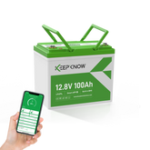 KeepKnow 12V 100Ah Mini (Group 24) LiFePO4 Lithium Battery