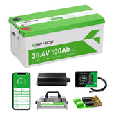 KeepKnow 36V 100Ah LiFePO4 Golf Cart Battery with DC-DC