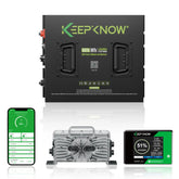 KeepKnow 48V 105Ah (Mini) Lithium (LiFePO4) Golf Cart Battery, 250A BMS
