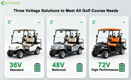 36V vs 48V vs 72V Golf Cart Batteries: Which One Should You Choose?