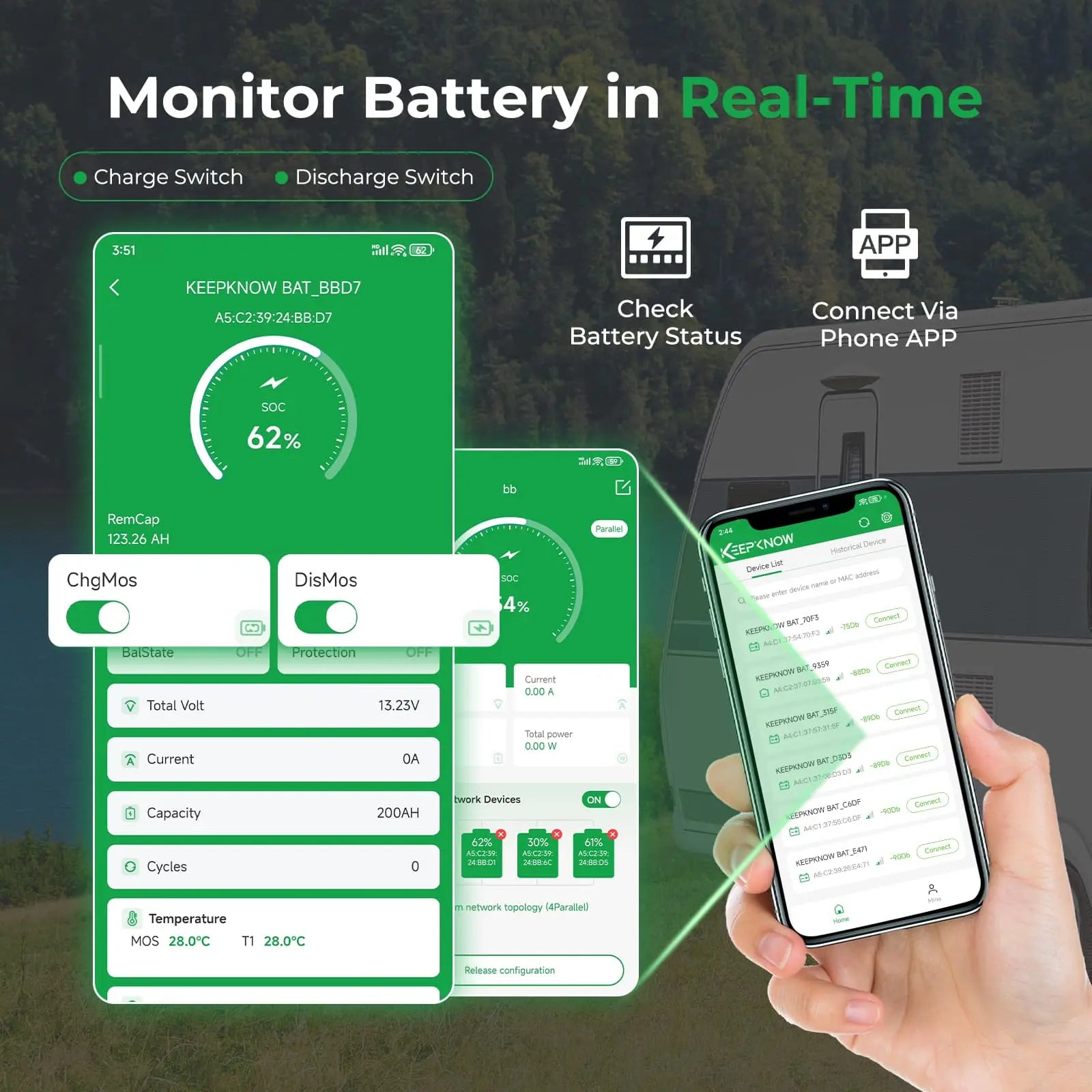 KeepKnow 12V 320Ah Lithium Battery
