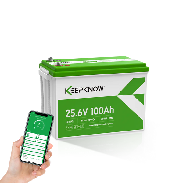 KeepKnow 24V 100Ah Lithium Battery