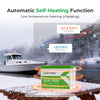KeepKnow 24V 100Ah Lithium Battery（automatic self-heating）