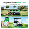 KeepKnow 48V 100Ah LiFePO4 Lithium LiFePO4 Golf Cart Battery