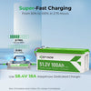 KeepKnow 48V 100Ah LiFePO4 Lithium LiFePO4 Golf Cart Battery