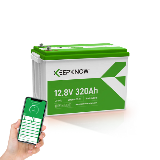 KeepKnow 12V 320Ah Lithium Battery（automatic self-heating）