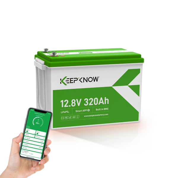 KeepKnow 12V 320Ah Lithium Battery（automatic self-heating）