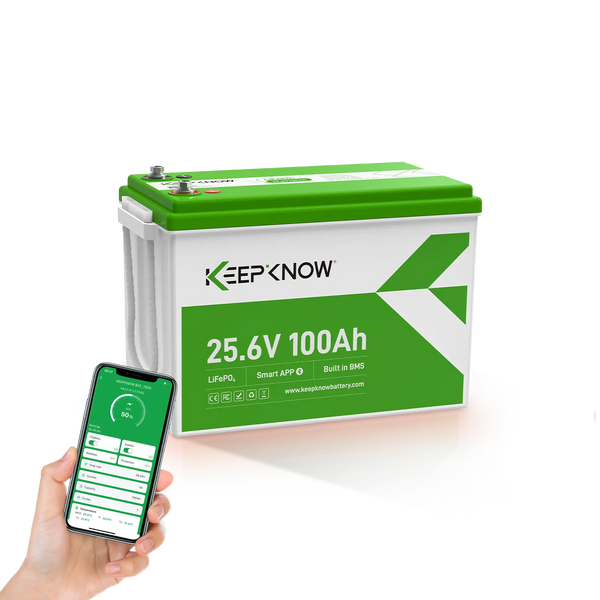 KeepKnow 24V 100Ah Lithium Battery（automatic self-heating）