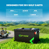 KeepKnow 36V 105Ah Lithium (LiFePO4) Golf Cart Battery, 200A BMS