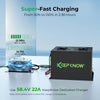 KeepKnow 48V 105Ah (Mini) Lithium (LiFePO4) Golf Cart Battery, 250A BMS