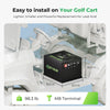 KeepKnow 48V 105Ah (Mini) Lithium (LiFePO4) Golf Cart Battery, 250A BMS