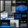 KeepKnow 48V(51.2V)100Ah Server Rack LiFePO4 Battery with CAN/RS485 Communication